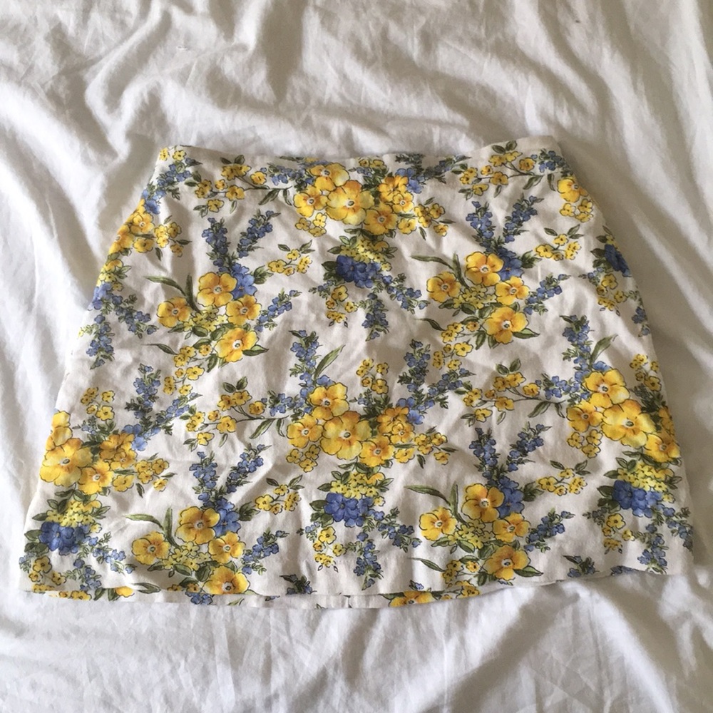 Floral skirt